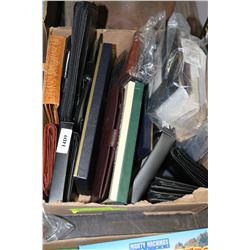 BOX OF WALLETS AND PURSES