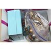 Image 1 : BOX WITH JEWELLERY BOX & JEWELLERY