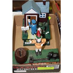 CAST IRON MECHANICAL BANKS