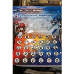 2005 NFL SUPERSTARS MEDALLION COLLECTION