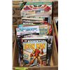 Image 1 : BOX OF SPIDERMAN GRAPHIC NOVELS & COMICS