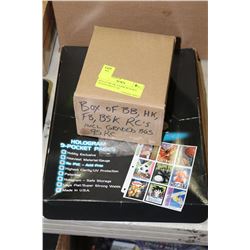 BOX OF BASEBALL,HOCKEY,FOOTBALL,BASKETBALL