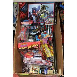 ENORMOUS COLLECTION OF SPIDERMAN COLLECTIBLES
