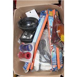 BOX OF ASSORTED LED LIGHTS