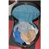 Image 1 : VINTAGE HAT BOX FILLED WITH ASSORTED HATS - SOME