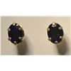 Image 1 : St Silver Sapphire Earrings