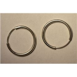 Sterling Silver Hoop Earrings