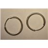 Image 1 : Sterling Silver Hoop Earrings