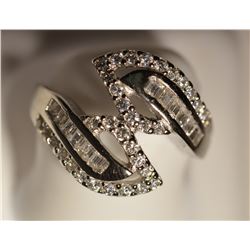 St Silver CZ Ring