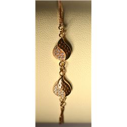 Sterling Silver Cubic Zirconia Bracelet