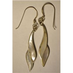St Silver & Mother of Pearl Earrings