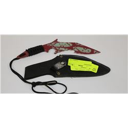 BRAND NEW DECORATIVE SHARK KNIFE WITH SHEATH