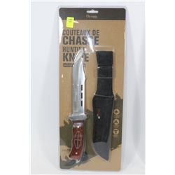 OLYMPIA "EDGE" HUNTING KNIFE WITH SHEATH