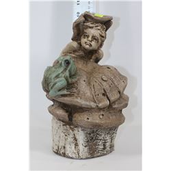 FROG AND BOY STONE SPITTER - NO PUMP