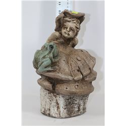 FROG AND BOY STONE SPITTER - NO PUMP