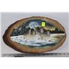 Image 1 : DECORATIVE WOLF PACK WALL PLAQUE