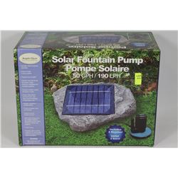 SOLAR FOUNTAIN PUMP