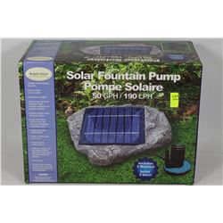 SOLAR FOUNTAIN PUMP