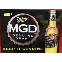 MILLER DRAFT SIGN