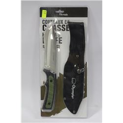 OLYMPIA HUNTING KNIFE W/ SHEATH