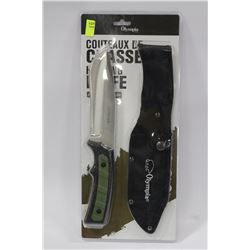 OLYMPIA HUNTING KNIFE W/ SHEATH