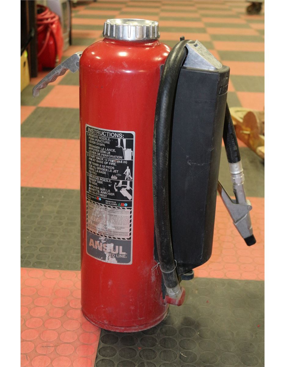 CHARGED 30LB FIRE EXTINGUISHER