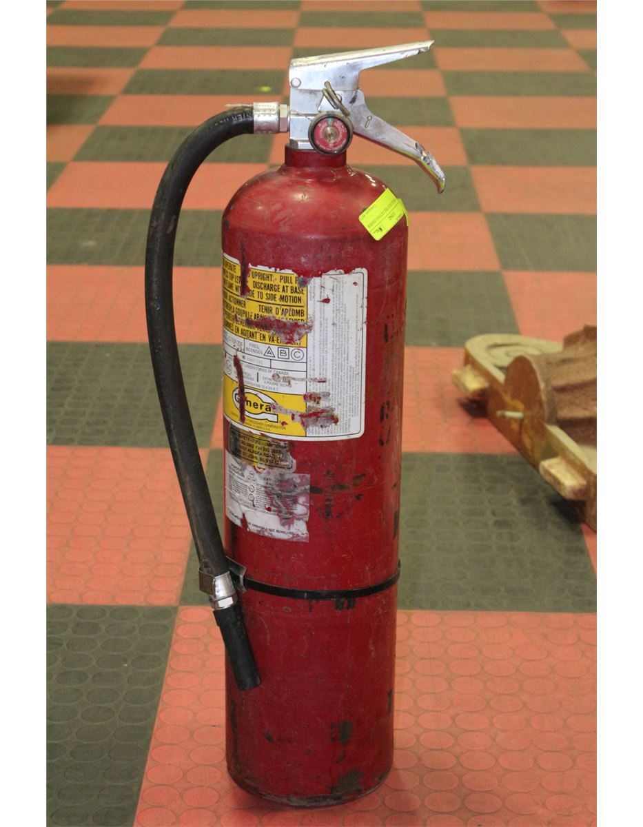 CHARGED 20LB FIRE EXTINGUISHER