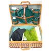 Image 1 : PICNIC BASKET & CONTENTS