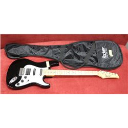 GUITAR ROCKER BLACK ELECTRIC WITH BAG CASE