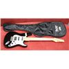 Image 1 : GUITAR ROCKER BLACK ELECTRIC WITH BAG CASE