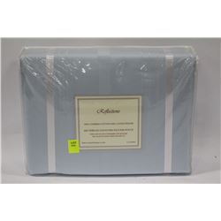 100% COMBED COTTON 600 THREAD COUNT KING DUVET SET