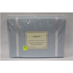 100% COMBED COTTON 600 THREAD COUNT KING DUVET SET