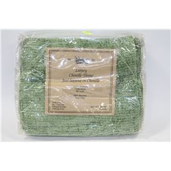100% RAYON LUXURY CHENILLE THROW