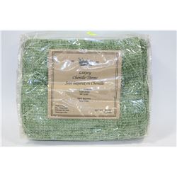 100% RAYON LUXURY CHENILLE THROW