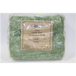 100% RAYON LUXURY CHENILLE THROW