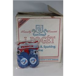 BOX OF BLUE JAYS CHILDRENS SLIPPPERS