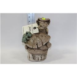 FROG & BOY WATER FOUNTAIN SPITTER