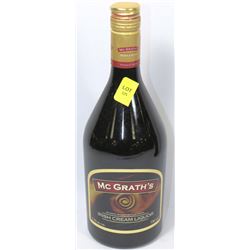 MC GRATH'S IRISH CREAM LIQUOR 750ML