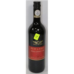 WOLF BLASS RED LABEL SHIRAZ CABERNET 750ML