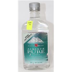 ALBERTA PURE VODKA 375ML