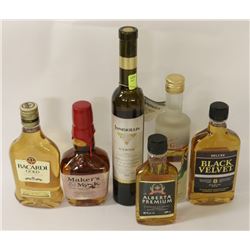 LOT OF 6 ASSORTED LIQUORS X6