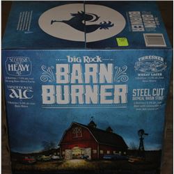 CASE OF 6  BOTTLES BIG ROCK BARN BURNER