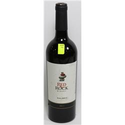 RED ROCK WINERY MALBEC RED WINE 750ML