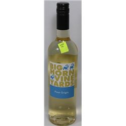BIG HORN VINEYARDS PINOT GRIGIO 750ML