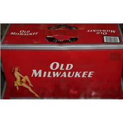 CASE OF 15 CANS OLD MILWAUKEE BEER