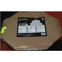 20" X 17" FOUR INCH CC WHITE DROP IN CHINA BASIN