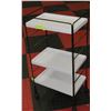 Image 1 : 3 TIERED METAL AND PLASTIC ORGANIZER