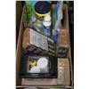 Image 1 : BOX W/ TERRARIUM & AQUARIUM & SUPPLIES