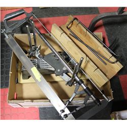 HAND MITRE SAW WITH ACCESSORIES