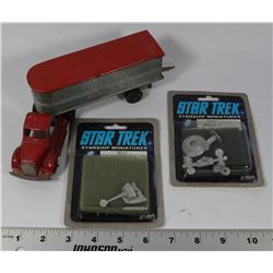 1950s TOOTSIETOYS COAST TO COAST TRUCK & TRAILOR